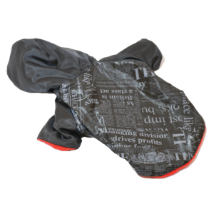 Kurtka dla psa czarna press